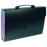 Trieur valisette polypropylène Viquel Rainbow Class - 24 onglets