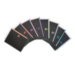 Notebook The Original, Couverture souple, A4, quadrillage 5x5 mm, 80 feuilles de 1 couleur, Miquelrius, Vert.
