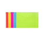 Pochette enveloppe A3 - HAPPY FLUO  VIQUEL - polypropylène - coloris assortis
