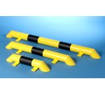 Bordures basses de protection XXL Tube Ø 89 x 3,2 mm d'épaisseur  Longueur 80 cm - Long. Hors tout 98 cm