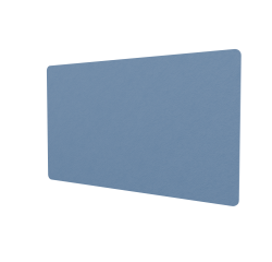 Panneau acoustique mural Nael en PET 12 mm - avec châssis de renfort au dos - forme ronde ou rectangle