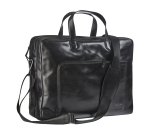 Lederen business tas met laptopvak 15,6"
