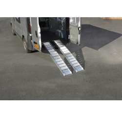 Rampe d'Accès en aluminium lisse