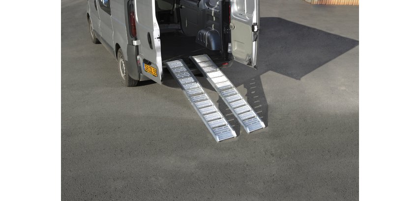 Rampe d'Accès en aluminium lisse