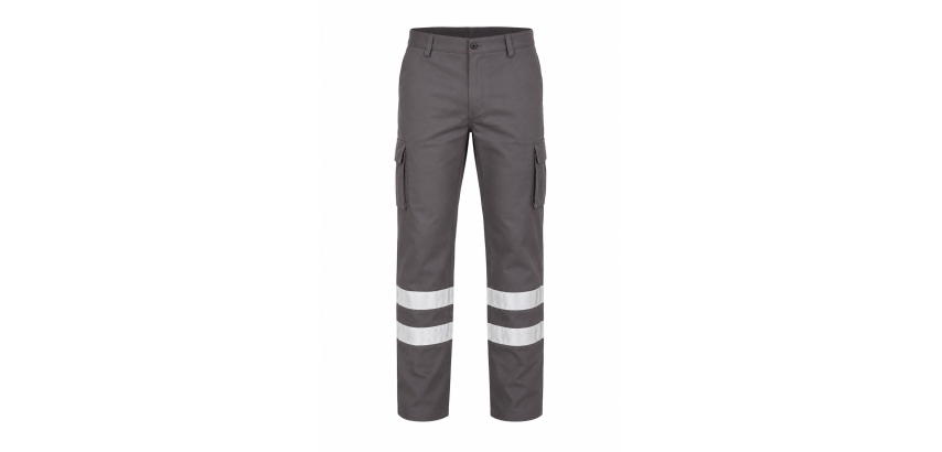 Security Line Pantalon De Trabajo Reflectante SLR 04 gris