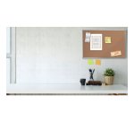 Tablero de anuncios de corcho Nobo Essence de 900x600 mm