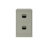 Cajonera monoblock-montada PFA2 Bisley 2 cajones archivo. Fija