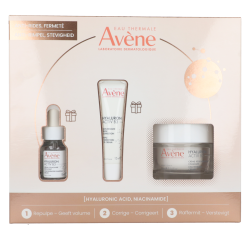 Avene coffret cadeau Hyaluron Activ B3 sérum 10ml + soin contour des yeux 15ml + crème régénérante 50ml
