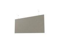 Baffle de plafond acoustique Camille en PET 12 mm- L 140 cm - fixation réglable