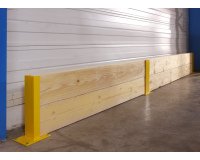Protège rack pour support madrier - Extrémité