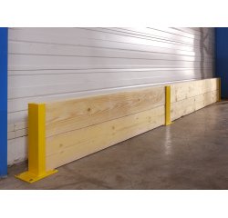 Protège rack pour support madrier - Extrémité