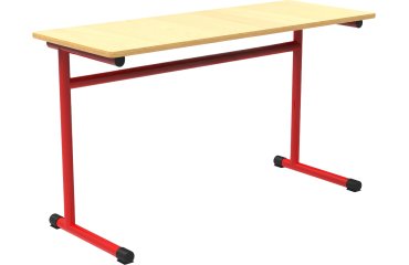 Schoolbank Fabiano 2 personen B 130cm - Maat T5 voor 3 en 4de jaar basisschool