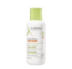 Emollient Cream Aderma Exomega Control - 400 ml Bottle
