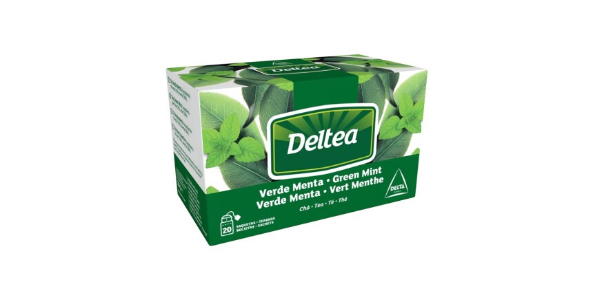 Infusión Té Verde Menta Deltea - Estuche de 20 unidades