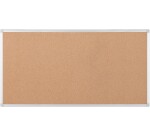 Tablon de corcho reciclado enmarcado aluminio anodizado 2000X1000