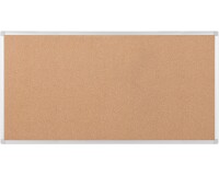 Tablon de corcho reciclado enmarcado aluminio anodizado 2000X1000