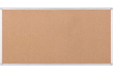 Tablon de corcho reciclado enmarcado aluminio anodizado 2000X1000