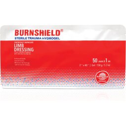 Brandwonden armstrip - Burnshield 50 mm x 1 m