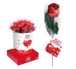 Rosas de chocolate 18 g- Paquete de 20 unidades