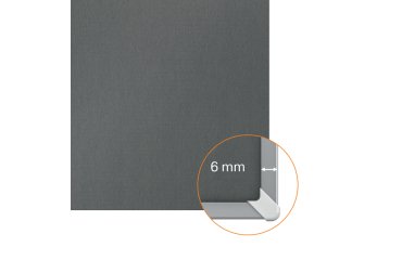 Tablero de anuncios de fieltro Nobo Impression Pro de 1800x1200 mm