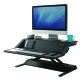 Estación de trabajo Sit-Stand Lotus™ DX Fellowes Negro