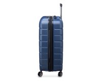 Air Armour valise extensible 4 doubles roues 77 cm bleu