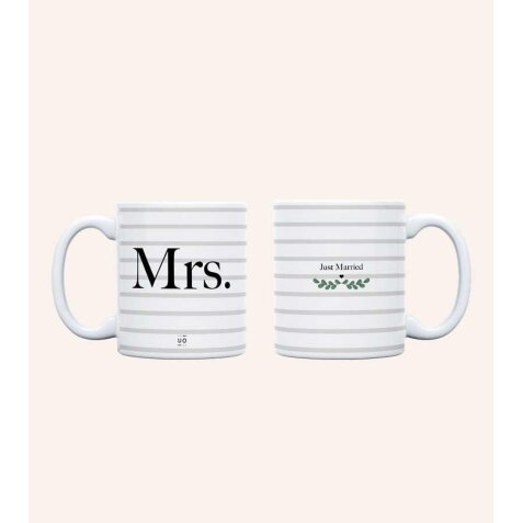 Taza "Mrs" 350ml, cerámica 
