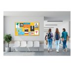 Tablero de anuncios de fieltro de formato panorámico Nobo Impression Pro de 1220x690 mm