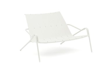 Banc d'extérieur en aluminium OUDON