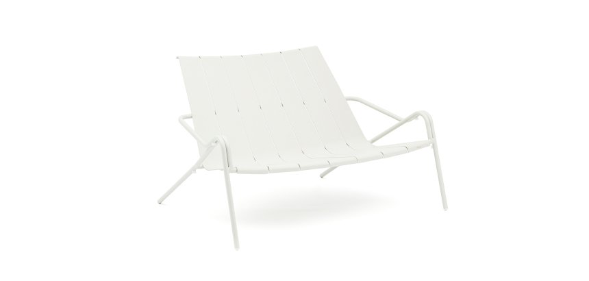 Banc d'extérieur en aluminium OUDON