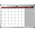 Planning Mensual Magnetica enmarcado aluminio anodizado 60X90
