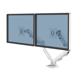 Brazo para monitor doble Eppa™ Blanco Fellowes