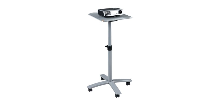 Mesa con ruedas Nobo para proyección multimedia - plataforma única