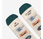 Kit Taza + Calcetines "Un viaje lo cura todo" Talla 42-46

