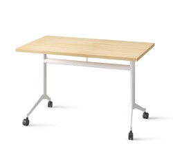 Table rabattable POLLY L.120 x P.70 cm Plateau Hêtre