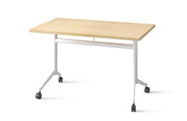 Inklapbare tafel POLLY, L.120 x D.70 cm, beuken blad