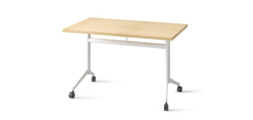 Table rabattable POLLY L.120 x P.70 cm Plateau Hêtre
