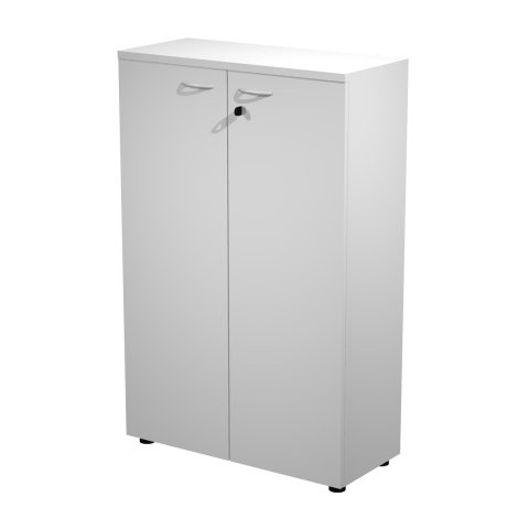 Armario medio Presto - Venere 80X35X120. - Blanco