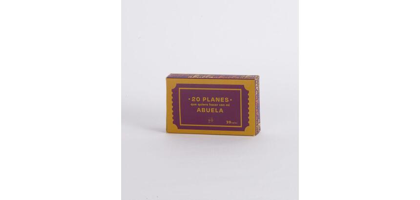 Vales "20 Planes que quiero hacer con mi abuela"
