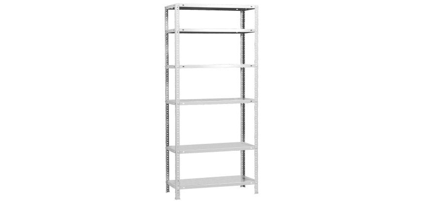 Estantería Simon comfort 6/400 blanco 2000x900x400