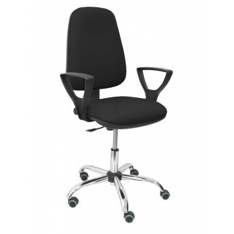 Silla Socovos bali amarillo brazos fijos - Negro