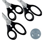 Set de tijeras Leitz de acero inoxidable 165/185/200 mm