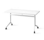 Inklapbare tafel POLLY, L.140 x D.70 cm, wit blad