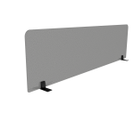 Panneau écran acoustique Agathe Flexmute - avec fixations pour bureau L 180 x H 50 cm