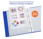 Pochettes perforées VIQUEL A4 polypropylène lisse 5/100e- sachet de 50