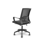 
Silla Ergo535 negra basculante respaldo malla negro asiento tela negro ruedas nailon