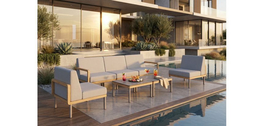 Modul für Gartensofa KALLYSTA - Außenbereich