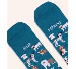 Calcetines "Amor Perruno" Azul talla 42-46
