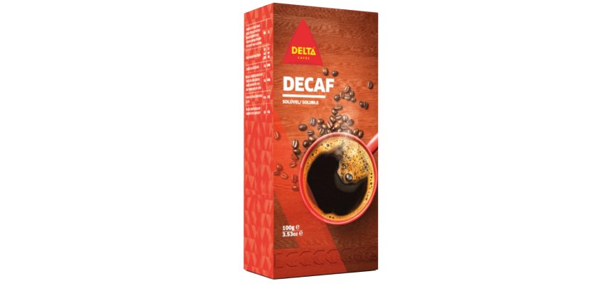 Café Soluble descafeinado 2g Delta -Paquete de 50 unidades