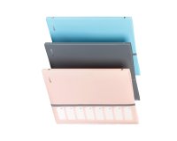 Trieur 8 compartiments A4 - polypropylène - MINERAL VIQUEL - Coloris assortis